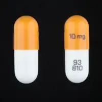 Nortriptyline (Nortriptyline [ nor-trip-ti-leen ])-10 mg 93 810-10 mg-Orange / White-Capsule-shape