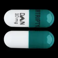 Nortriptyline (Nortriptyline [ nor-trip-ti-leen ])-NORTRIPTYLINE DAN 10 mg-10 mg-Green / White-Capsule-shape