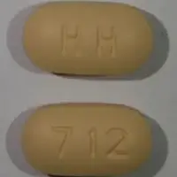 Paroxetine (Paroxetine [ pa-rox-a-teen ])-HH 712-30 mg-Beige-Capsule-shape