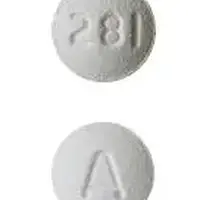 Perphenazine (Perphenazine [ per-fen-a-zeen ])-A 281-4 mg-White-Round