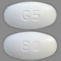 Pravastatin (Pravastatin [ prav-a-stat-in ])-G5 80-80 mg-Yellow-Oval