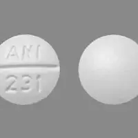 Propafenone (Propafenone [ proe-paf-e-none ])-ANI 231-225 mg-White-Round