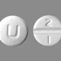 Atenolol (Atenolol [ a-ten-oh-lol ])-U 2 1-50 mg-White-Round