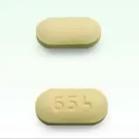 Glyburide and metformin (Glyburide and metformin [ glye-bure-ide-and-met-for-min ])-654-2.5 mg / 500 mg-Yellow-Capsule-shape