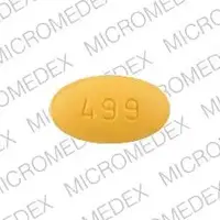 Mirtazapine (Mirtazapine [ mir-taz-a-peen ])-499-15 mg-Yellow-Oval