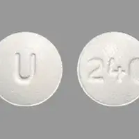 Tolterodine (Tolterodine [ tol-ter-oh-deen ])-U 240-2 mg-White-Round