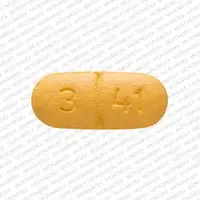 Valsartan (Valsartan [ val-sar-tan ])-HH 3 41-40 mg-Yellow-Capsule-shape