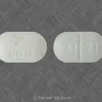 Cimetidine (Cimetidine [ sye-me-ti-deen ])-Z 400 71 71-400 mg-White-Oval