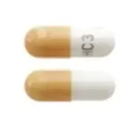 Dofetilide (Dofetilide [ doe-fet-i-lide ])-HC3-500 mcg-Peach & White-Capsule-shape