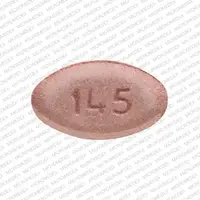 Fluconazole (Fluconazole (oral/injection) [ floo-koe-na-zole ])-R 145-150 mg-Peach-Oval