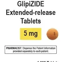 Glipizide (Glipizide [ glip-i-zide ])-3-5 mg-Orange-Round