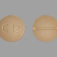 Glyburide (eqv-diabeta) (Glyburide [ glye-bue-ride ])-C 12-2.5 mg-Peach-Round