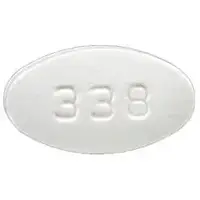 Hydrochlorothiazide and losartan (Hydrochlorothiazide and losartan [ hye-droe-klor-oh-thye-a-zide-and-loe-sar-tan ])-C 338-12.5 mg / 100 mg-White-Oval