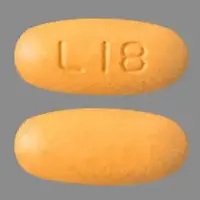 Hydrochlorothiazide and valsartan (Hydrochlorothiazide and valsartan [ hye-droe-klor-oh-thye-a-zide-and-val-sar-tan ])-L18-25 mg / 160 mg-Orange-Oval