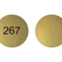 Hydromorphone (rectal) (Hydromorphone (rectal) [ hye-dro-mor-fone ])-267-12 mg-Yellow-Round