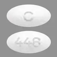 Irbesartan (Irbesartan [ ir-be-sar-tan ])-C 448-150 mg-White-Oval