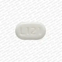 Lamotrigine (Lamotrigine [ la-moe-tri-jeen ])-L121-25 mg-White-Capsule-shape