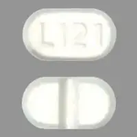 Lamotrigine (Lamotrigine [ la-moe-tri-jeen ])-L121-25 mg-White-Capsule-shape