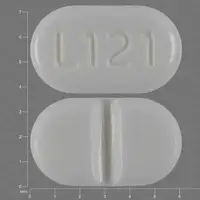 Lamotrigine (Lamotrigine [ la-moe-tri-jeen ])-L121-25 mg-White-Capsule-shape