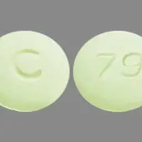 Meloxicam (Meloxicam (oral/injection) [ mel-oks-i-kam ])-C 79-7.5 mg-Yellow-Round