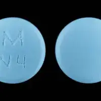 Paroxetine (Paroxetine [ pa-rox-a-teen ])-M N4-40 mg-Blue-Round