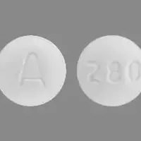 Perphenazine (Perphenazine [ per-fen-a-zeen ])-A 280-2 mg-White-Round