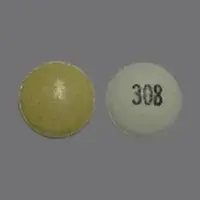 Zolpidem (Zolpidem [ zole-pi-dem ])-308-12.5 mg-Yellow & White-Round