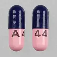 Amoxicillin (Amoxicillin)-A 44-250 mg-Blue & Pink-Capsule-shape