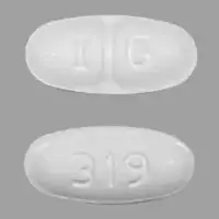 Benztropine (Benztropine (oral/injection) [ benz-troe-peen ])-I G 319-1 mg-White-Oval