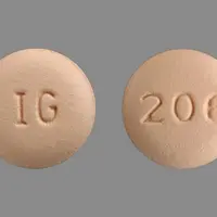 Citalopram (Citalopram [ si-tal-o-pram ])-IG 206-10 mg-Beige-Round