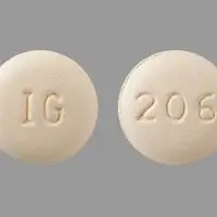 Citalopram (Citalopram [ si-tal-o-pram ])-IG 206-10 mg-Beige-Round