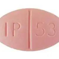 Citalopram (Citalopram [ si-tal-o-pram ])-IP 53-20 mg-Pink-Oval