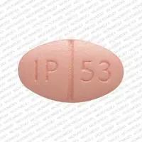 Citalopram (Citalopram [ si-tal-o-pram ])-IP 53-20 mg-Pink-Oval