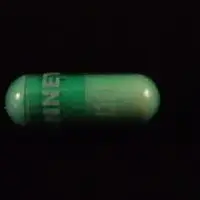 Clindamycin (Clindamycin (oral/injection) [ klin-da-mye-sin ])-LANNETT 1381-75 mg-Green-Capsule-shape