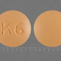 Cyclobenzaprine (Cyclobenzaprine [ sye-kloe-ben-za-preen ])-K 6-5 mg-Orange-Round