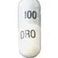 Droxidopa (Droxidopa [ drox-i-dop-a ])-DRO 100-100 mg-Blue & White-Capsule-shape