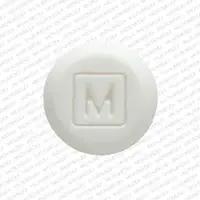 Methylphenidate (Methylphenidate (oral) [ meth-il-fen-i-date ])-M 5-5 mg-White-Round