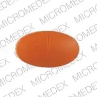 Mirtazapine (Mirtazapine [ mir-taz-a-peen ])-500-30 mg-Brown-Oval