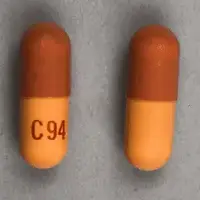 Rivastigmine (Rivastigmine (oral) [ ri-va-stig-meen ])-C 94-6 mg-Red / Orange-Capsule-shape