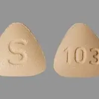 Sumatriptan (injection) (Sumatriptan (injection) [ soo-ma-trip-tan ])-S 103-50 mg-Pink-Three-sided