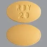 Tadalafil (Tadalafil [ ta-dal-a-fil ])-RDY 20-20 mg-Yellow-Oval