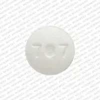 Topiramate (Topiramate [ toe-pyre-a-mate ])-S 707-25 mg-White-Round