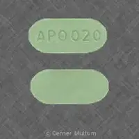 Cimetidine (Cimetidine [ sye-me-ti-deen ])-APO020-400 mg-Green-Oval