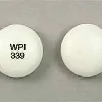 Diclofenac (Diclofenac [ dye-kloe-fen-ak ])-WPI 339-75 mg-White-Round