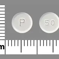 Fluconazole (Fluconazole (oral/injection) [ floo-koe-na-zole ])-P 50-50 mg-White-Round