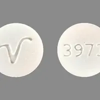 Lisinopril (Lisinopril [ lyse-in-oh-pril ])-3973 V-20 mg-White-Round