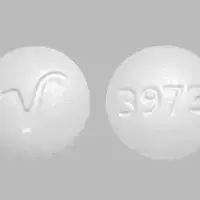 Lisinopril (Lisinopril [ lyse-in-oh-pril ])-3973 V-20 mg-White-Round