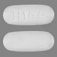 Lisinopril (Lisinopril [ lyse-in-oh-pril ])-H144-2.5 mg-White-Capsule-shape