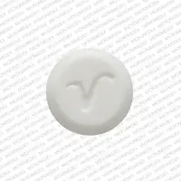 Lorazepam (injection) (Lorazepam (injection) [ lor-a-ze-pam ])-V 4007-0.5 mg-White-Round