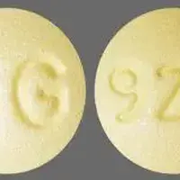 Ondansetron (injection) (Ondansetron (injection) [ on-dan-se-tron ])-GG 928-8 mg-Yellow-Round